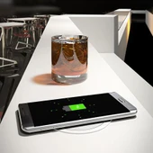 Kablosuz Wifi Şarj Cihazı Mat Siyah thumbnail 6