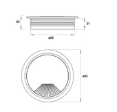 Kablo Seti, Yaylı Kapaklı, Siyah Çap 80 Mm - 4