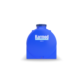 3 Ton Polietilen Yatay Su Deposu - Mavi - 2