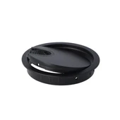 Mat Siyah Boyalı Zamak Kablo Kapağı 60 Mm thumbnail 3