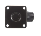 Siyah Döner Metal Maşalı Tekerlek Düz 0512 - 4 Adet thumbnail 2