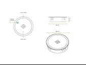 Kablosuz Wifi Şarj Cihazı Mat Siyah thumbnail 2