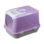 orta boy kapaklı kedi tuvaleti kabı - 1