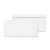 Elitstore Diplomat Zarf Beyaz Penceresiz 90 gr. 10.5 cm x 24 cm 100'lü Paket - 1