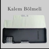 Fixpoint Çift Taraflı, Çift Kalemtıraşlı, Cüzdan Tipi Mavi Kalem Çantası/Kalemlik thumbnail 5