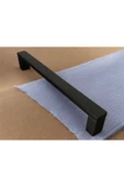 Şile Mat Siyah AP229 Çekme Kapı Kolu Sürgülü Çekme Kol 40 Cm 1 Adet thumbnail 1