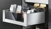 Blum İç Kiler Çekmecesi Legrabox Pure C Yüksek Yanak Önü Camlı 45 Cm. Frenli Blumotion Orion Gri Antrasit thumbnail 1