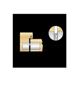 AGB Yaylı Gizli Ayarlı Gömme Kapı Menteşesi ECLIPSE 3.2 HD Self Mat Krom thumbnail 7