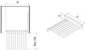Pantolon Askılığı 10 Lu Raylı S6035 - 5