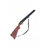 Çift Namlulu Gırgır Sesli Oyuncak Av Tüfeği 71cm - 1