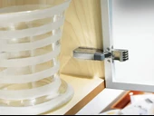 Blum Clip Top Yarım Deve Alüminyum Profil Kapak Menteşesi 71T960A + 173L6100 thumbnail 3