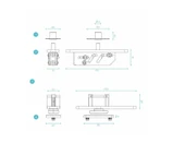 Fritsjurgens Pivot Kapı Mekanizması Frensiz 500Kg thumbnail 3