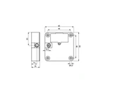 Kartlı Manyetik Anahtarsız Dolap Kapak Kasa Kilit Seti - 2