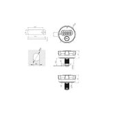 Şifreli Kapak Kilidi 215 - 3