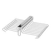 Beyaz Lüx Alüminyum Çiftli Pantolonluk S6723 thumbnail 4