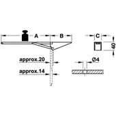 Masa Ek Uzatma Konsolu 30*280 Mm thumbnail 2