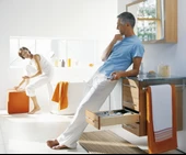 550f5500t Blum Tek Açılım Tipon Basaç Ray 55 Cm - 4