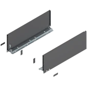 Blum İç Kiler Çekmecesi Legrabox Pure C Yüksek Yanak Önü Camlı 45 Cm. Frenli Blumotion Orion Gri Antrasit thumbnail 2