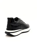 Marcomen 22244 Erkek Hakiki Deri Kalın Taban Sneaker Ayakkabı - 2