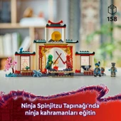 LEGO NINJAGO Ninja Spinjitzu Tapınağı 71831-4 Yaş ve Üzeri Çocuklar için 4 Minifigürle Ejderha Modeli İçeren Yaratıcı Oy - 2