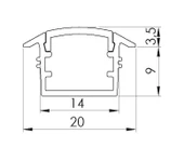 Dokunmatik Gömme Led Aydınlatma 120 Cm - 2