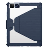 Nillkin iPad Pro 12.9 Bumper Snapsafe Standlı Smart Cover Tablet Kılıf Mavi - 2