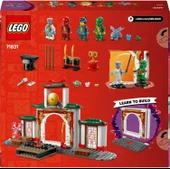 LEGO NINJAGO Ninja Spinjitzu Tapınağı 71831-4 Yaş ve Üzeri Çocuklar için 4 Minifigürle Ejderha Modeli İçeren Yaratıcı Oy - 5