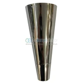 Konik Dolap Ayağı Parlak Krom 15 Cm - 1