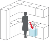 Pesaboy Evye Altı Çöp Kovası 450/500 - 3