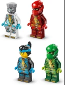 LEGO NINJAGO Ninja Spinjitzu Tapınağı 71831-4 Yaş ve Üzeri Çocuklar için 4 Minifigürle Ejderha Modeli İçeren Yaratıcı Oy - 4