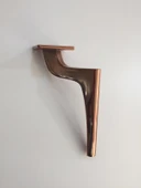 Lyon Dekoratif Mobilya Ve Koltuk Ayağı Rose Bakır 14 Cm - 2