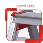 Üç Basamaklı Ev Tipi Katlanır Alüminyum Merdiven - 4