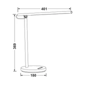 Lepto Masa Üstü Led Aydınlatma Mat Siyah - 2