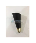 Konik Açılı Dolap Ayağı Parlak Altın Mat Siyah 20 Cm - 2