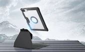 Nillkin iPad Pro 12.9 Bumper Snapsafe Standlı Smart Cover Tablet Kılıf Mavi - 7