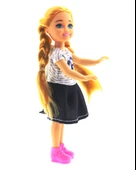 Baonier Denizci Elbiseli 14 cm Sarışın Tekli Kız Bebek - 3