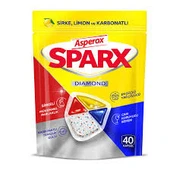 ASPEROX Sparx Diamond 40 lı Bulaşık Makinesi Kapsülü. - 1