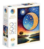 Ay Ve Manzara Puzzle 500 - 1