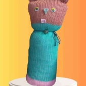 Tıkırık Örgü Yastık Uyku Ve Oyun Arkadaşı Çikito - 35 Cm thumbnail 1