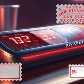 Diyabet Ölçüm Takip Çizelgesi Defteri A Kalite Özel Tasarım 3 Aylık A5 Kırmızı thumbnail 1