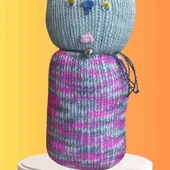 Tıkırık Örgü Yastık Uyku Ve Oyun Arkadaşı Boncuk - 35 Cm - 1
