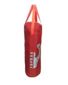 Boks Torbası Eldiven Ve Karabina Hediyeli İçi Dolu 60x22cm Kırmızı - 1