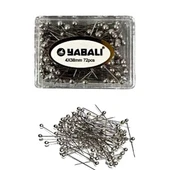 Toplu İğne Gümüş 72'li 4x38 Mm - 1