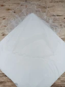 Yenidoğan Bal Peteği Taç Nakışlı Kundaklı Trilüks 3lü Alt Açma Seti thumbnail 5