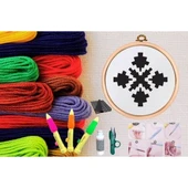 Punch Seti Nakış Seti Kasnaklı Kendin Yap Seti Seri 104 thumbnail 1