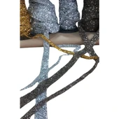 Silikonlu Yapıştırma Taş 1 Cm Gümüş 5 Metre thumbnail 2