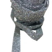 Silikonlu Yapıştırma Taş 1 Cm Gümüş 10 Metre thumbnail 1