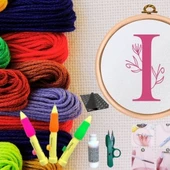 Punch Seti Nakış Seti Kasnaklı Kendin Yap Seti Seri 72 - 1