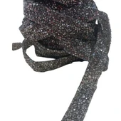 Silikonlu Yapıştırma Taş 1 Cm Siyah 10 Metre thumbnail 1