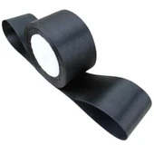 Saten Kurdele 6 Cm Siyah 10 Metre thumbnail 1